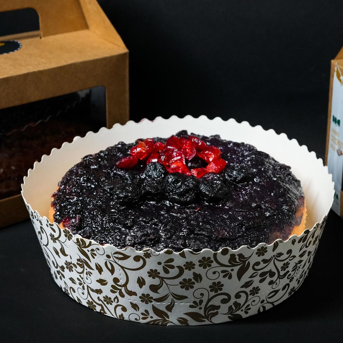 Blueberry Bliss Cake (Coconut Flour)